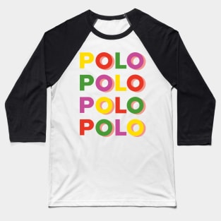 Multicolour Polo Shirt Baseball T-Shirt